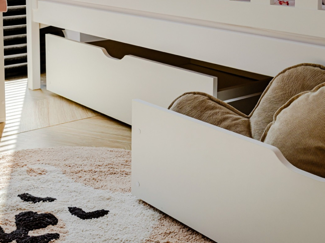 Vaikiška lova su stalčiais GUCIO 80x180 8 Vaikiška lova su stalčiais GUCIO 80x180 8