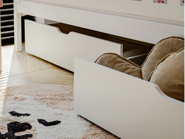 Vaikiška lova su stalčiais GUCIO 80x200 9 Vaikiška lova su stalčiais GUCIO 80x200 9