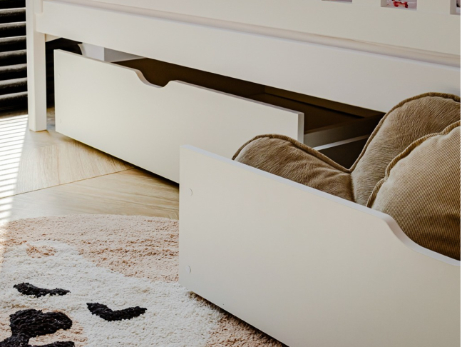 Vaikiška lova su stalčiais GUCIO 90x200 9 Vaikiška lova su stalčiais GUCIO 90x200 9