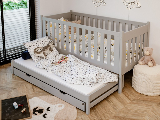 Dvigulė vaikiška lova su stalčiais KAJA 90x200 11 Dvigulė vaikiška lova su stalčiais KAJA 90x200 11