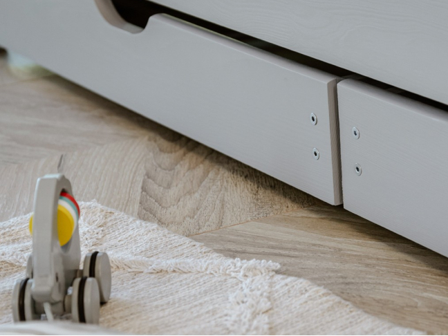 Dvigulė vaikiška lova su stalčiais KAJA 90x200 16