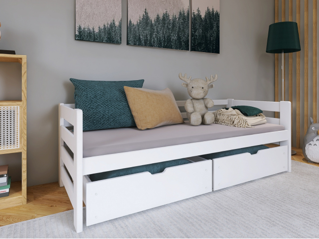 Vaikiška lova su stalčiais ERGO 80x180