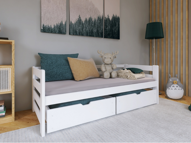 Vaikiška lova su stalčiais ERGO 90x190