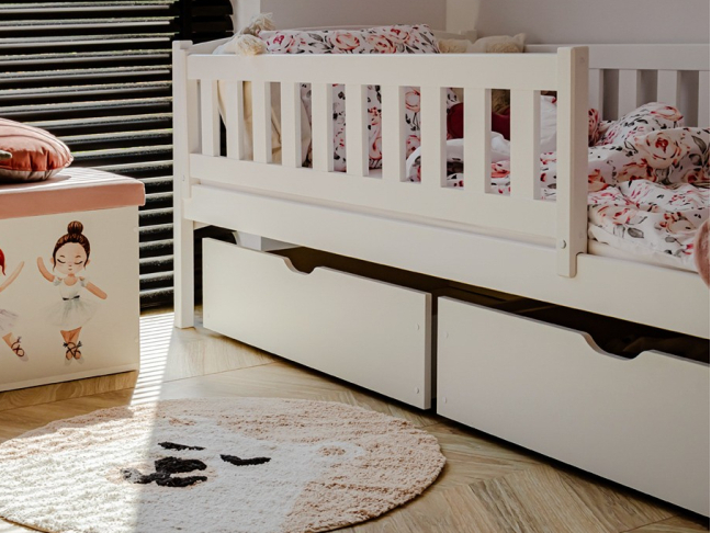 Vaikiška lovytė su stalčiais GUCIO 90x190 5