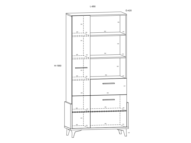 Vaikų kambario komplektas HEY 2 6