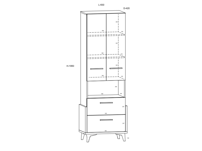 Vaikų kambario komplektas HEY 3 6