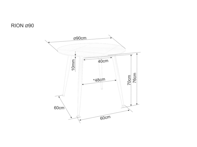Valgomojo komplektas JERION J 90+2 6