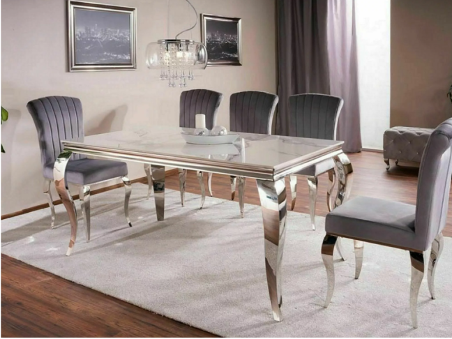 Valgomojo stalas PRINCE 150 MARMUR Valgomojo stalas PRINCE 150 MARMUR