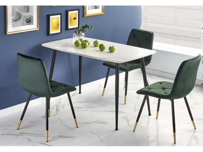 Stiklinis valgomojo stalas MARCO