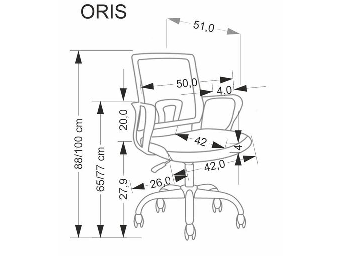 Vaikiška kėdė ORIS 1