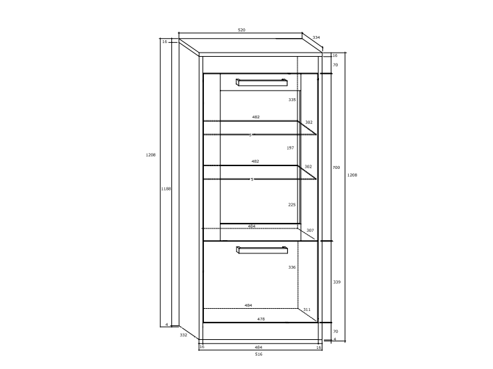 Vaikų kambario komplektas MAXIMUS 8 6