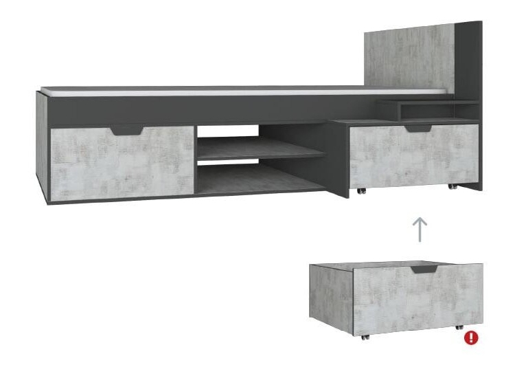 Vaikų kambario komplektas NA14 2 Vaikų kambario komplektas NA14 2