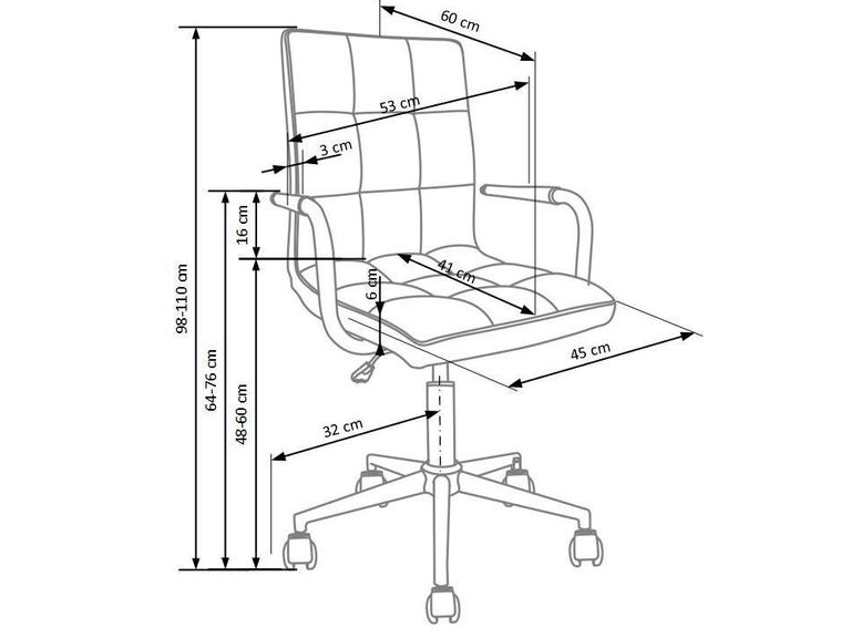 Vaikiška kėdė GONZO 3 1