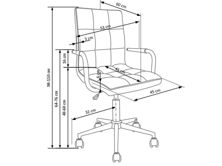 Vaikiška kėdė GONZO 4 9 Vaikiška kėdė GONZO 4 9