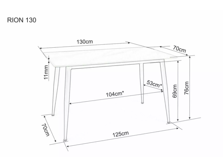 Valgomojo komplektas RIONGO B 130 7