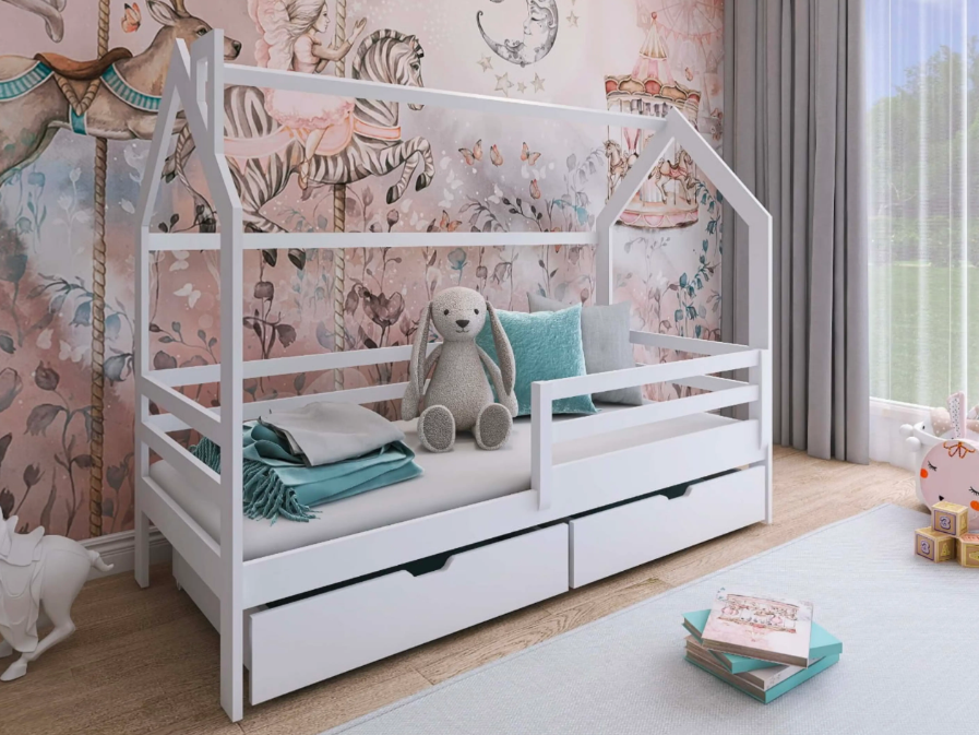 Vaikiška lova su stalčiais LILA 80x160 1