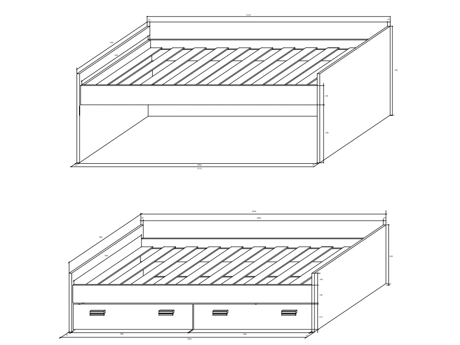 Vaikų kambario komplektas KITTY 1 4