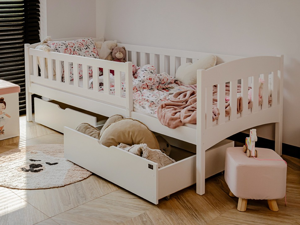 Vaikiška lovytė su stalčiais GUCIO 90x190 6