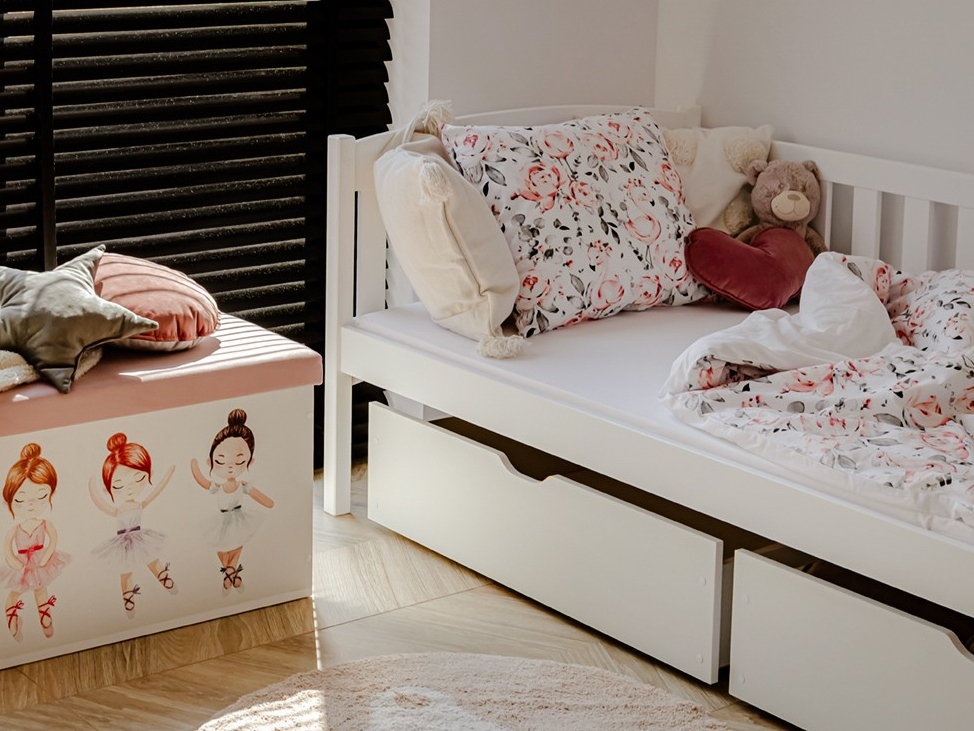 Vaikiška lova su stalčiais GUCIO 90x200 8 Vaikiška lova su stalčiais GUCIO 90x200 8