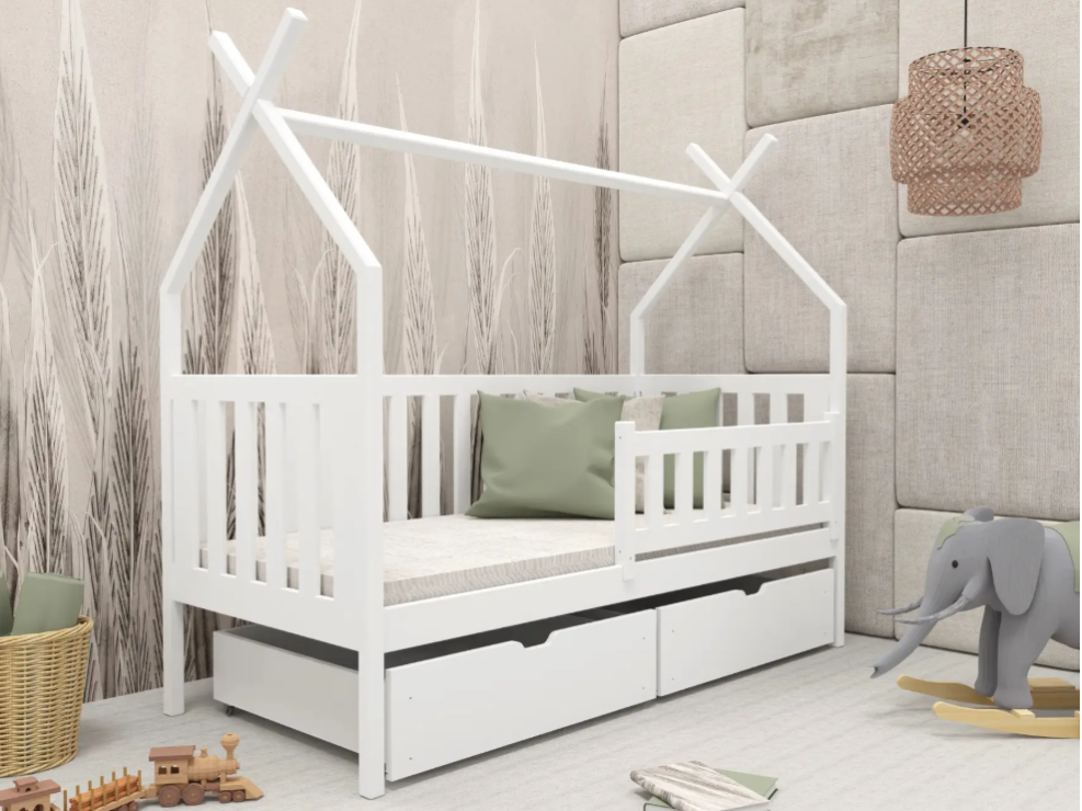 Vaikiška lova su stalčiais SIMBA 80x200 1