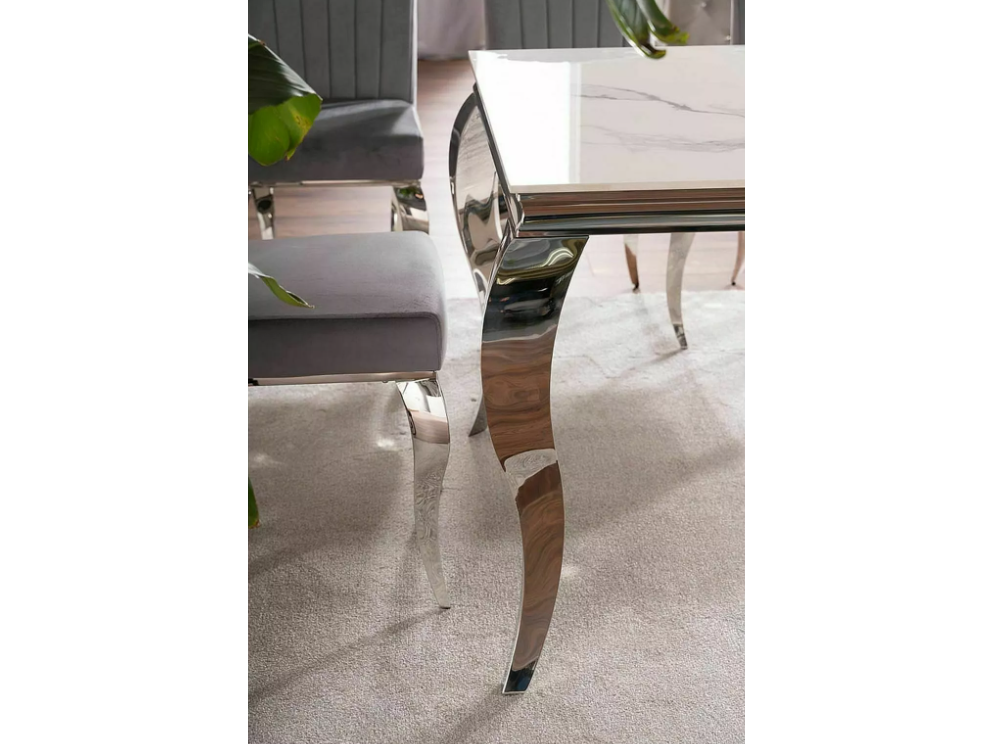 Valgomojo stalas PRINCE 150 MARMUR 5