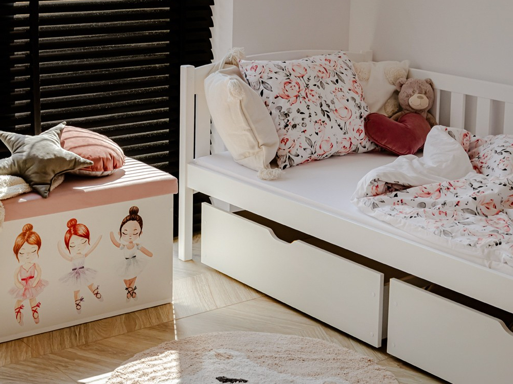 Vaikiška lova su stalčiais GUCIO 80x180 14 Vaikiška lova su stalčiais GUCIO 80x180 14