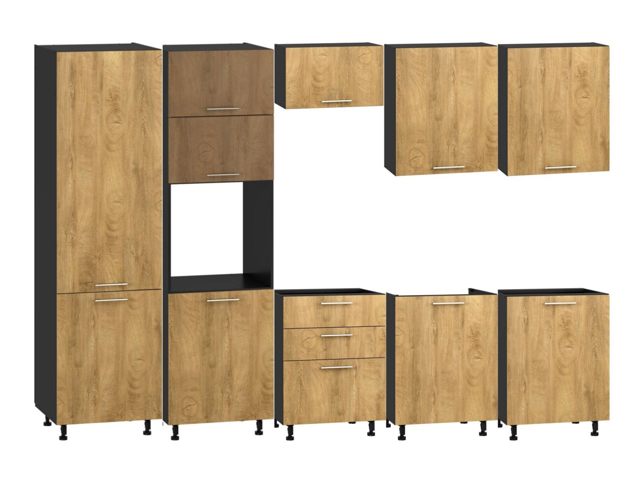 Virtuvės komplektas VENTO 300 cm 22
