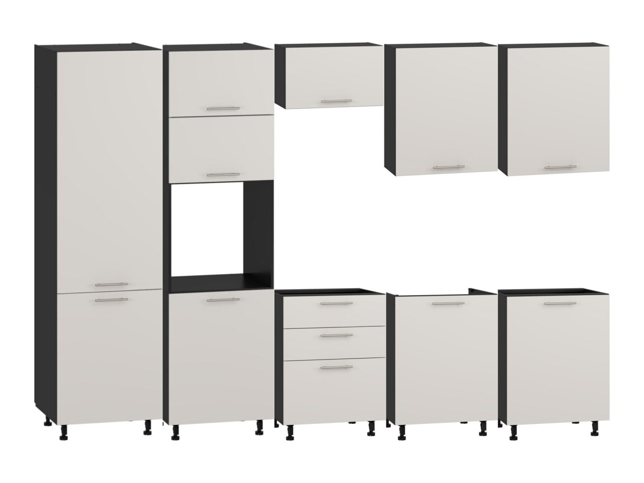 Virtuvės komplektas VENTO 300 cm 24