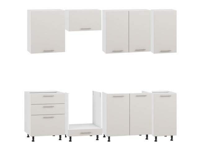 Virtuvės komplektas VENTO 240 cm 12 Virtuvės komplektas VENTO 240 cm 12