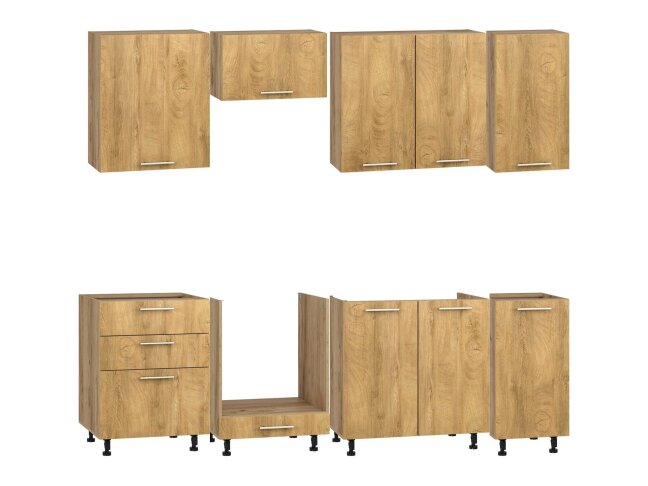Virtuvės komplektas VENTO 240 cm 16 Virtuvės komplektas VENTO 240 cm 16