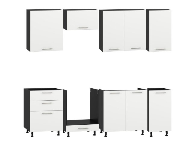 Virtuvės komplektas VENTO 240 cm 21 Virtuvės komplektas VENTO 240 cm 21