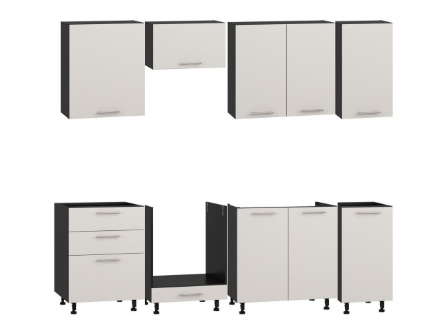 Virtuvės komplektas VENTO 240 cm 24