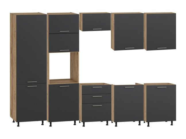 Virtuvės komplektas VENTO 300 cm 7 Virtuvės komplektas VENTO 300 cm 7