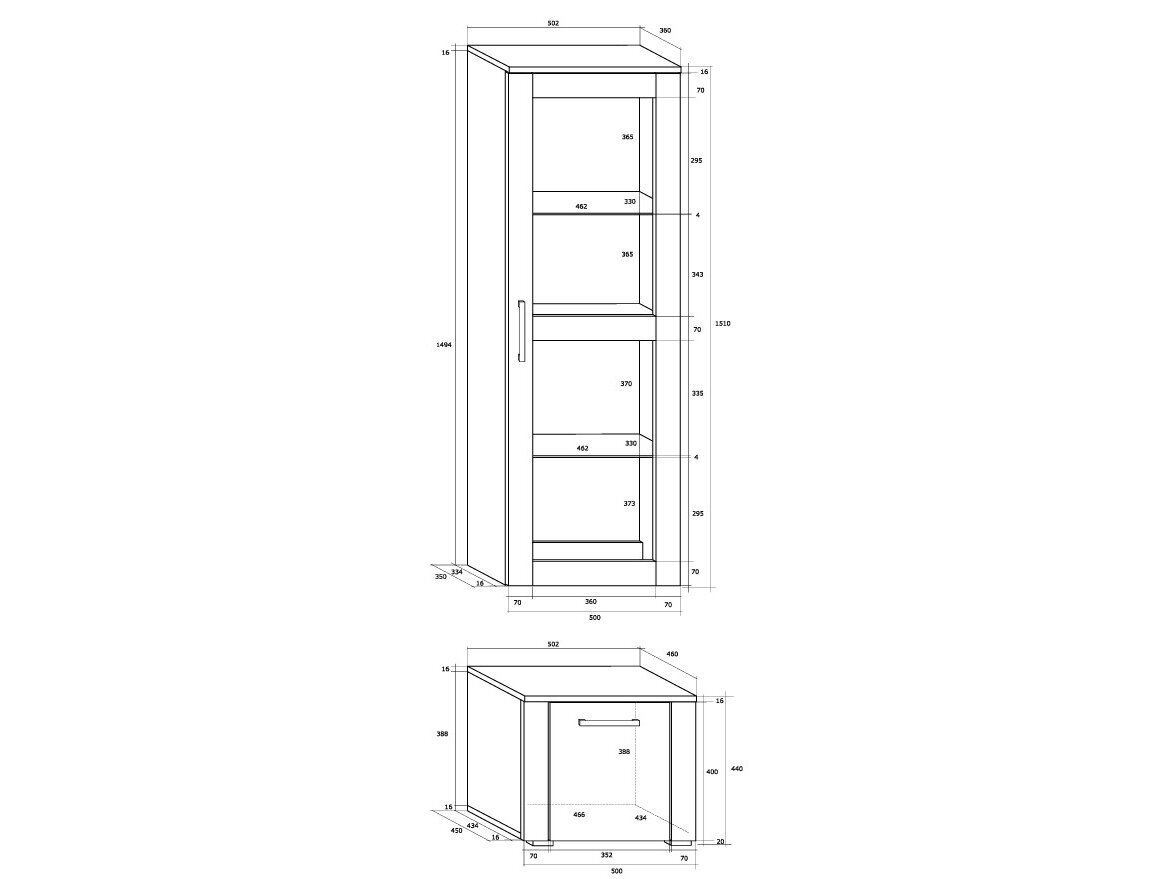 Vitrina NOT-08 4 Vitrina NOT-08 4