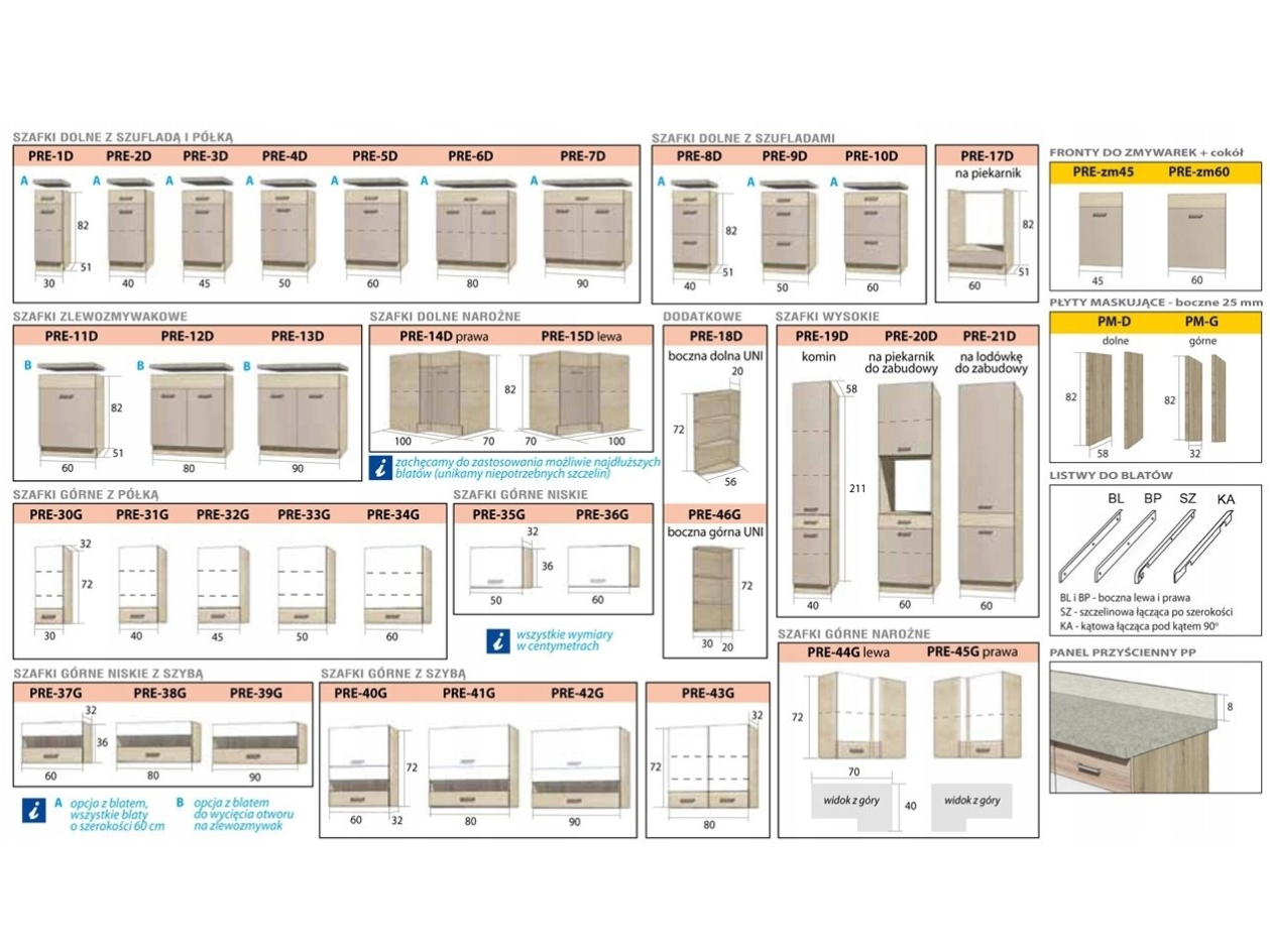 Virtuvės komplektas Premio B plus 5