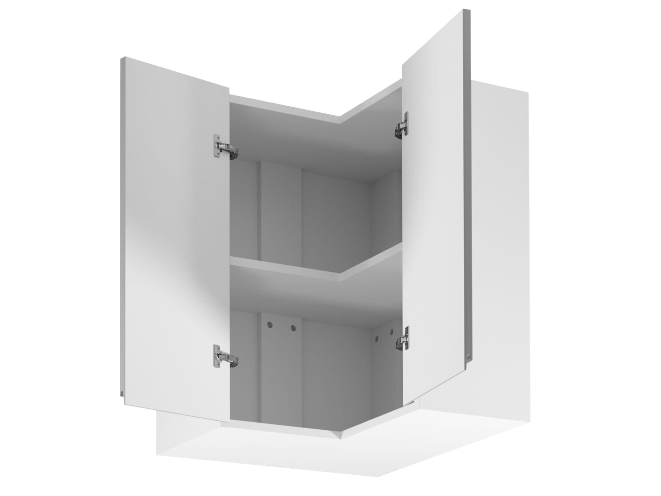 Viršutinė kampinė spintelė Aspen G60N 1 Viršutinė kampinė spintelė Aspen G60N 1