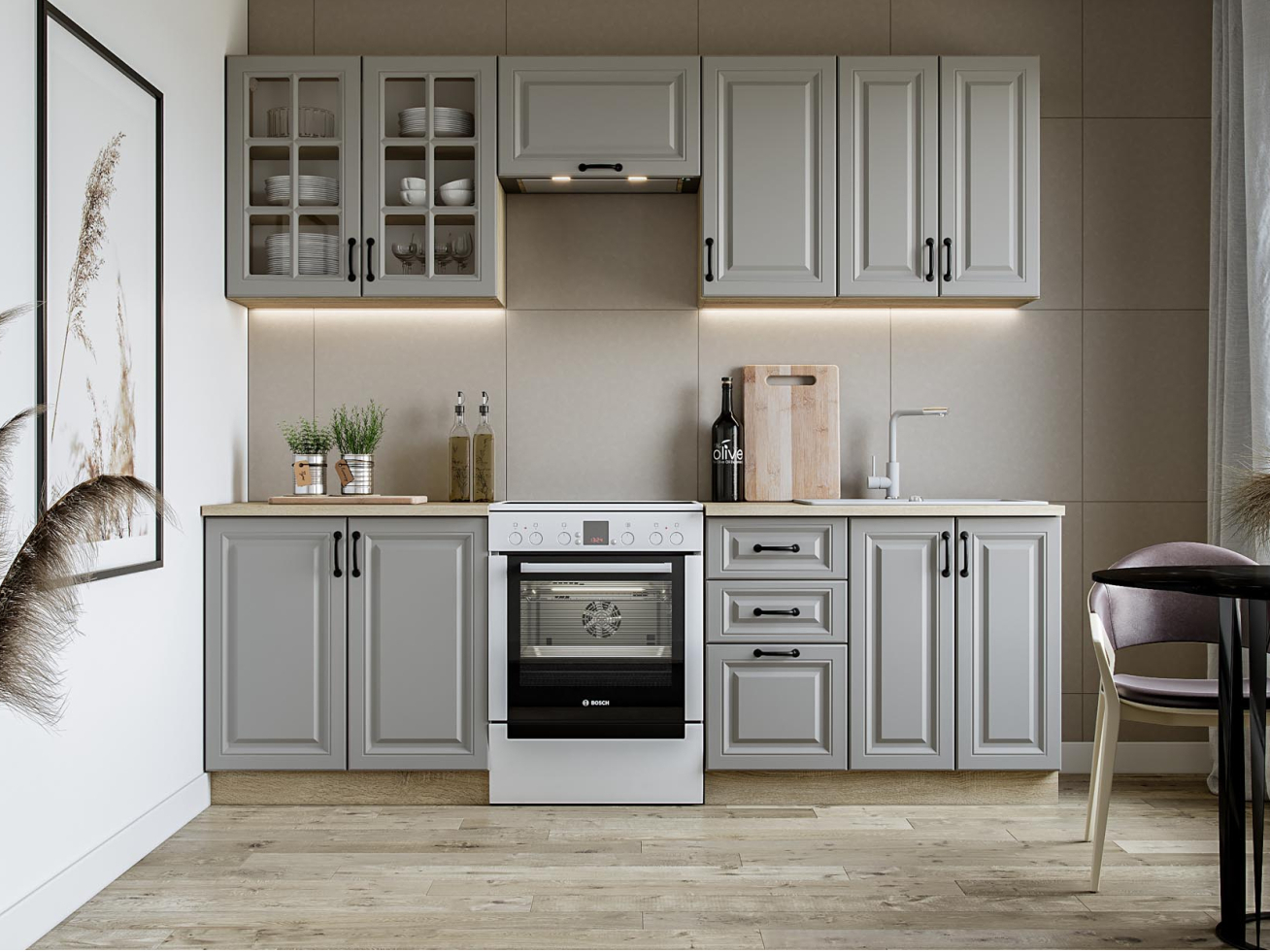 Virtuvės komplektas ELIZABETH 240