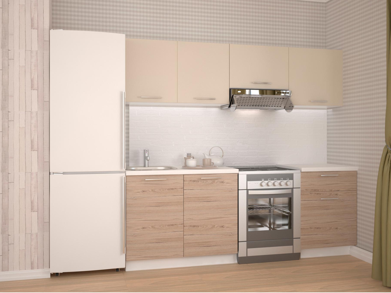 Virtuvės komplektas KATIA 220 Virtuvės komplektas KATIA 220