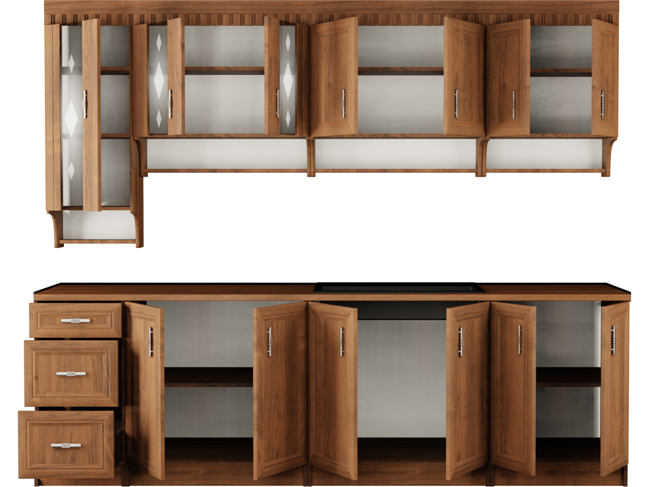 Virtuvės komplektas MARGARET 3 260 3