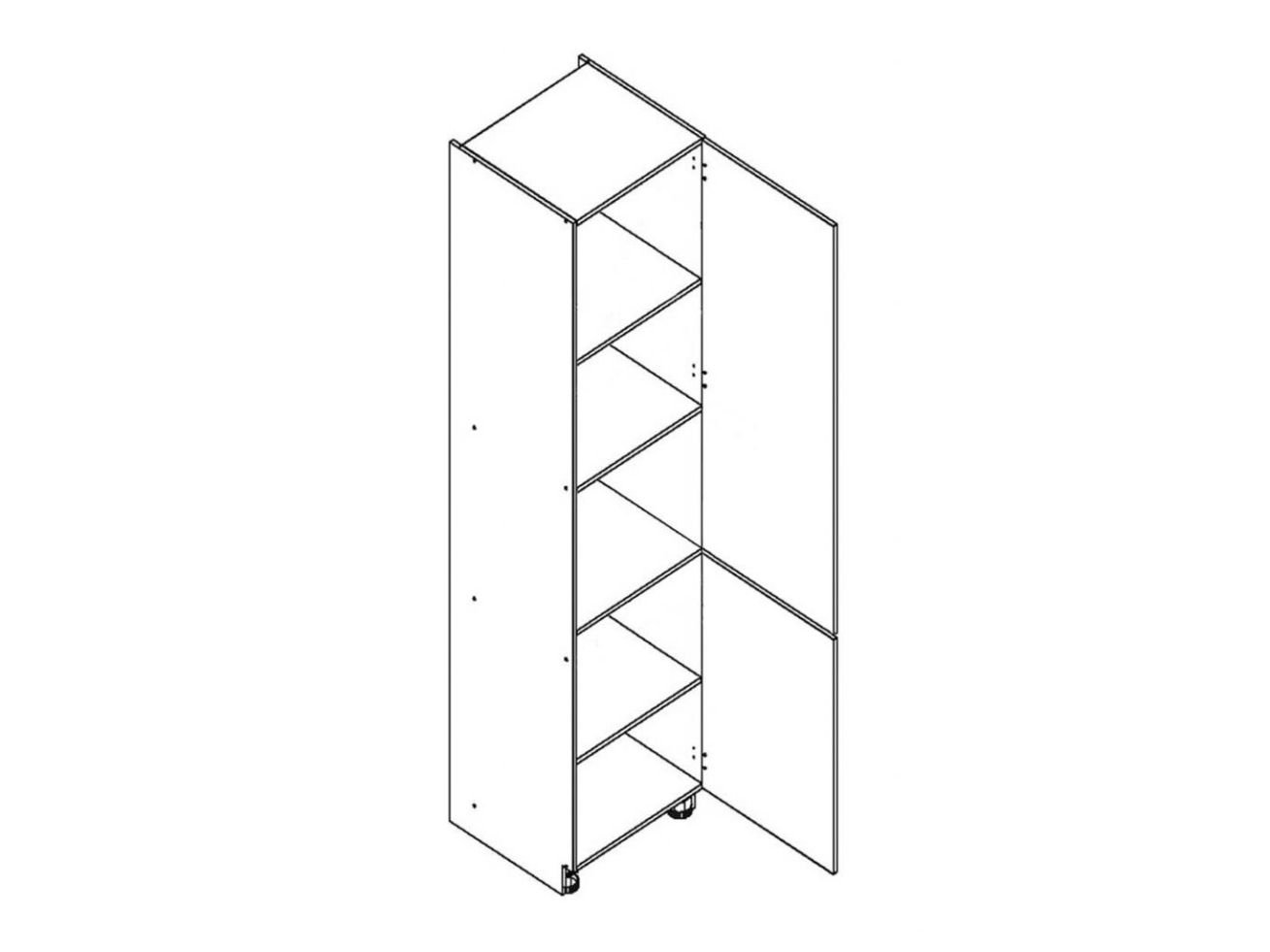 Virtuvės spinta Aspen D40SP 5 Virtuvės spinta Aspen D40SP 5