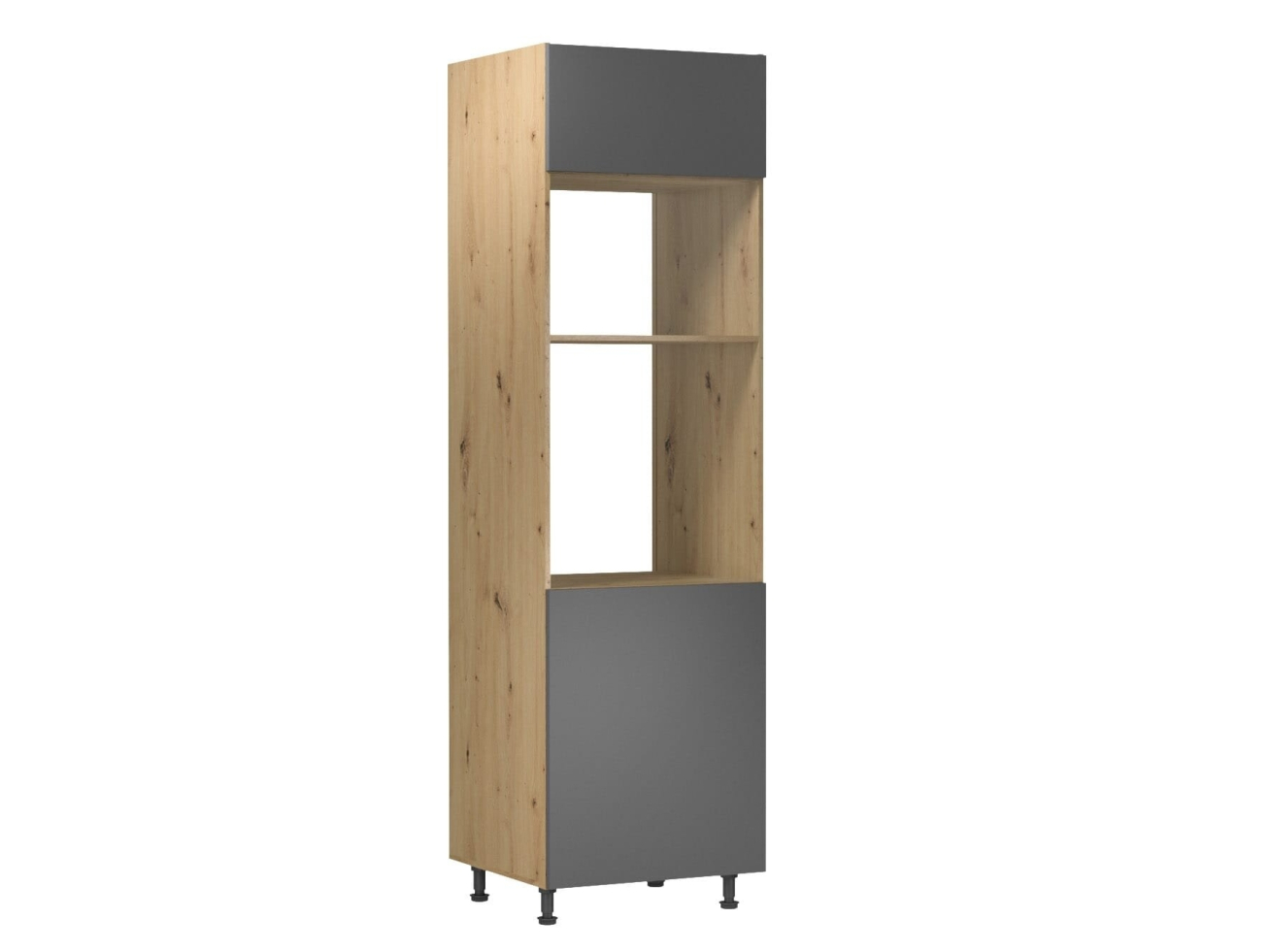 Virtuvinė spintelė orkaitei ir mikrobangų krosnelei Langen D60PM Virtuvinė spintelė orkaitei ir mikrobangų krosnelei Langen D60PM