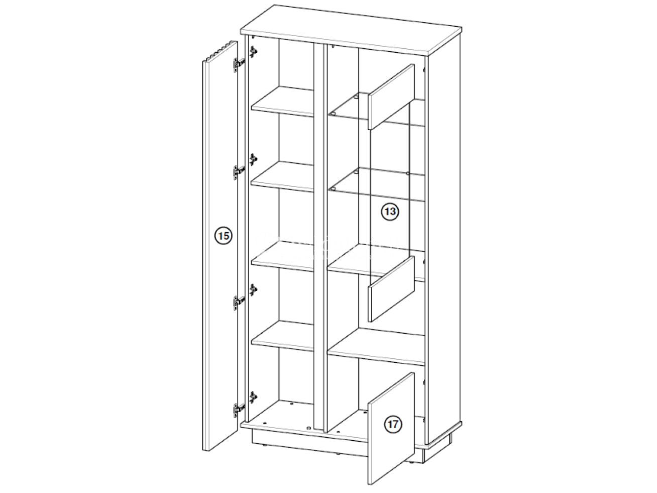 Vitrina LAMELO LA3 3