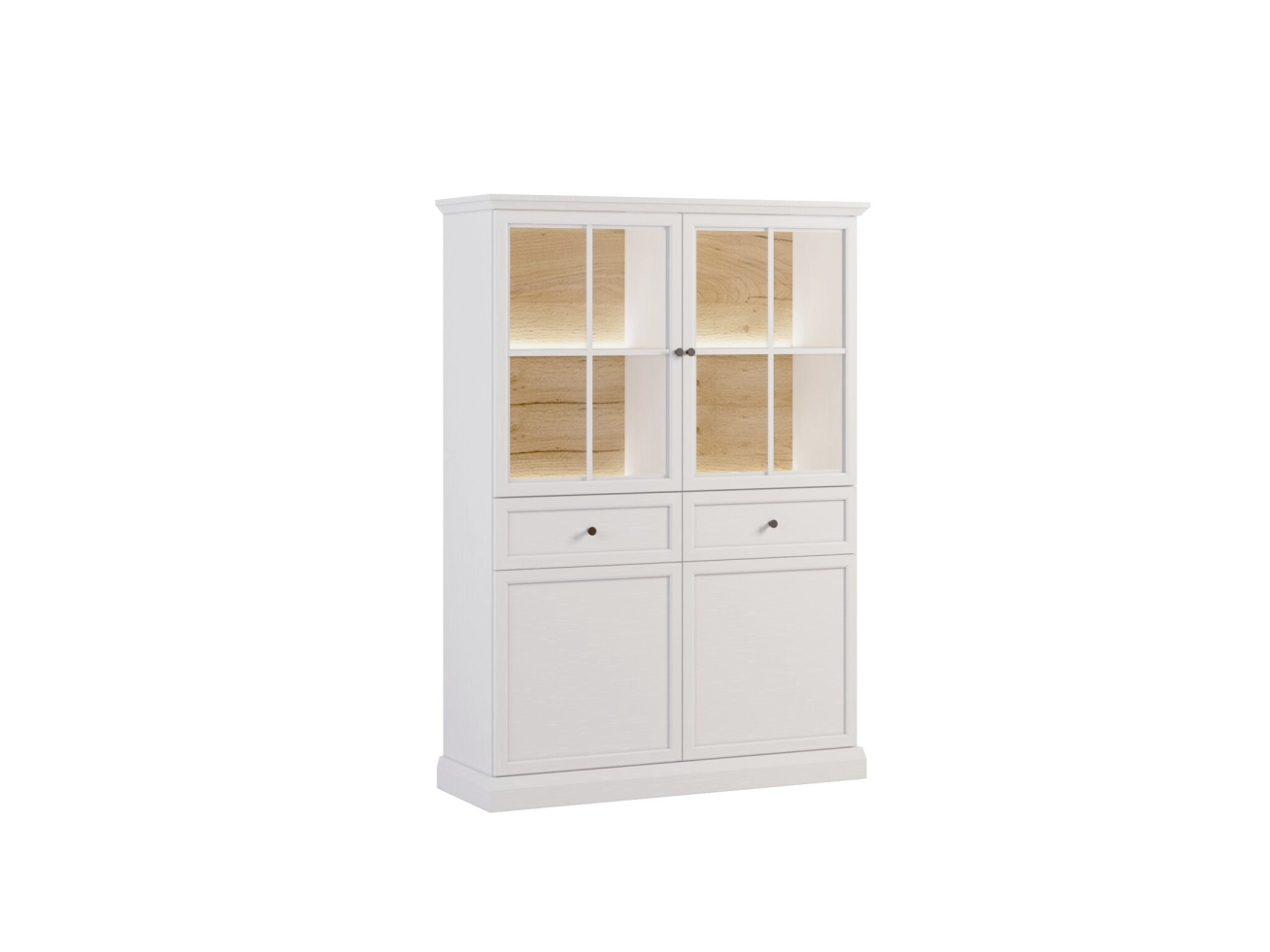 Vitrina LUCCA W4D2S + LED 1