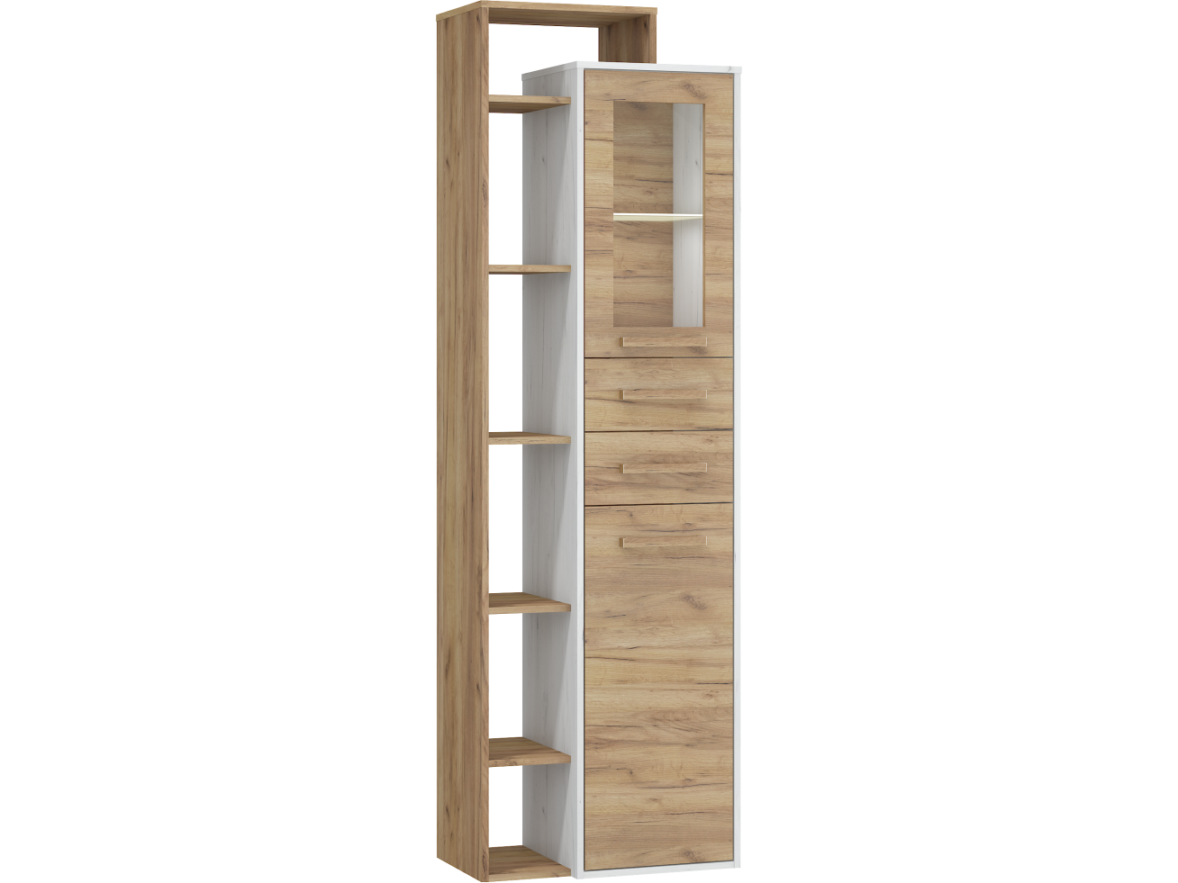 Vitrina su lentynomis RIO-27 Vitrina su lentynomis RIO-27