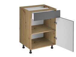 Virtuvės komplektas LANGEN Wood Grey 200
