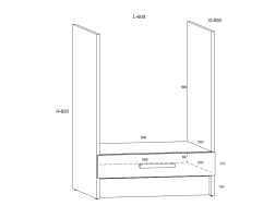 Virtuvės komplektas RODOS 1