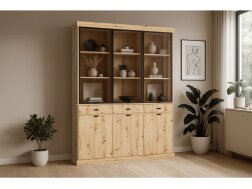 Vitrina L su komoda NISA