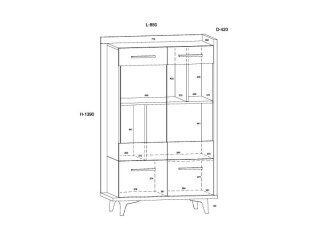 Vitrina BOX-12
