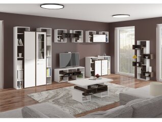 Vitrina su lentynomis RIO-28