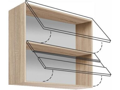 Viršutinė spintelė (80cm) CRE-41G Viršutinė spintelė (80cm) CRE-41G